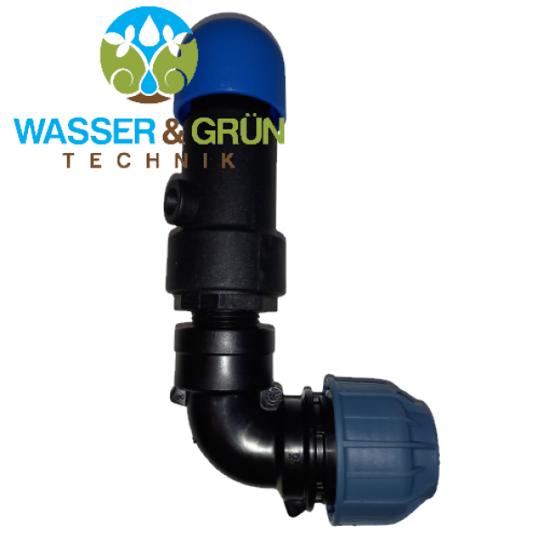 Entlüftungsventil - Belüftungsventil 3/4" und 1" - für XFD, XFS, Uniram, Hydro PC Tropfrohre - Tropfschlauch